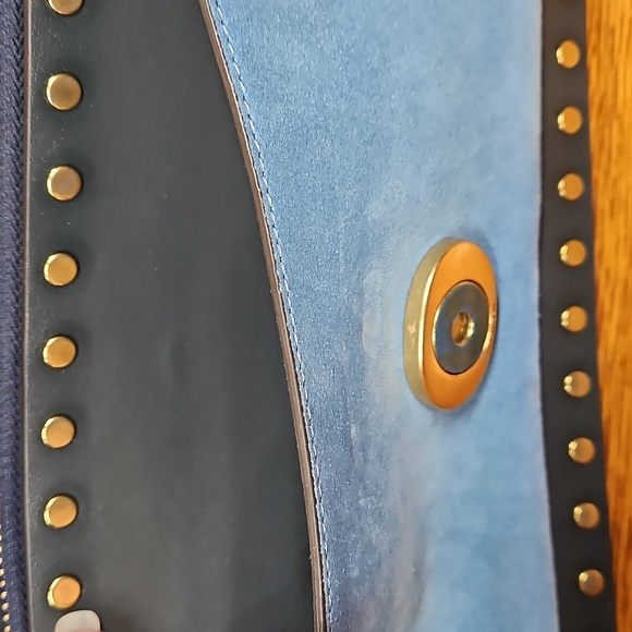 Coach Tabby Pacific Blue-Brass With Rivets - Picture 8 of 13